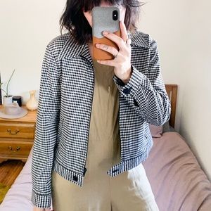 90’s Checkered Coat